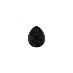 MY iMenso Goccy insignia "Black Glass" faceted 15mm