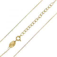 MY iMenso necklace "Ancora 1.0mm" (925/1Mgold-plated) (choose your size)