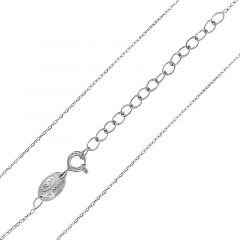 MY iMenso necklace "Ancora 1.0mm" (925/rhod-plated) (choose your size)