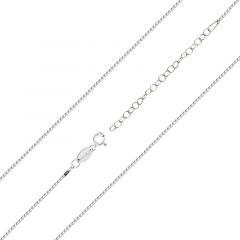 MY iMenso necklace "Forzatina small 1.2mm" (925/rhod-plated) (choose your size 19, 42+5) €14-22