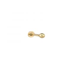 MY iMenso ODM "1 ear piercing Dot 3,5mm" earstud (925/0,5Mgold-plated)