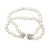 MY iMenso ODM "2 string FWP 5-6mm" bracelet (925/rhod-plated) 18.5cm