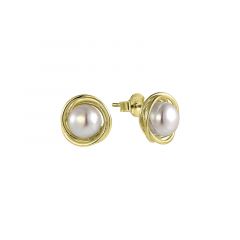 MY iMenso ODM "8mm FWP" earrings 12mm (925/gold-plated)