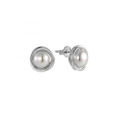 MY iMenso ODM "8mm FWP" earrings 12mm (925/rhod-plated)