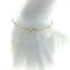 MY iMenso ODM "Anchor Cross CZ 15mm" bracelet (925/0,5Mgold-plated) 16,5+4