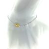 MY iMenso ODM "Anchor Cross & Madonna CZ" bracelet (925/gold-rhod-plated) 16+3cm