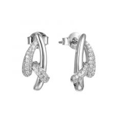 MY iMenso ODM Ausana Crystal-CZ" earring  (925/rhod-plated)
