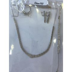 MY iMenso ODM Bridgerstone  "Angelina" set (925/rhod-plated) (Bridal)