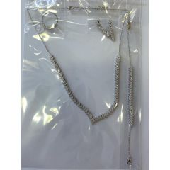 MY iMenso ODM Bridgerstone  "Lucia" set (925/rhod-plated) (Bridal)