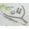 MY iMenso ODM Bridgerstone  "Luigina" set (925/rhod-plated) (Bridal)