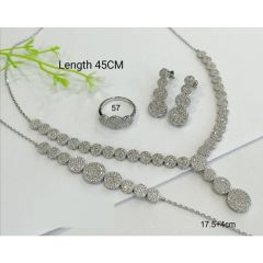 MY iMenso ODM Bridgerstone  "Luigina" set (925/rhod-plated) (Bridal)