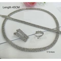 MY iMenso ODM Bridgerstone  "Maxima" set (925/rhod-plated) (Bridal)