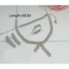 MY iMenso ODM Bridgerstone  "Tassia" set (925/rhod-plated) (Bridal)