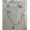 MY iMenso ODM Bridgerstone  "Zita Emerald" set (925/rhod-plated) (Bridal)