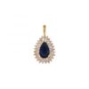MY iMenso ODM "Classico Pera CZ 18mm" pendant (925/0,5Mgold-plated)