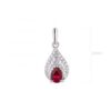 MY iMenso ODM "Contessa ruby" pendant  (925/rhod-plated)
