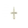 MY iMenso ODM "Cross 19mm CZ" pendant (925/0,5Mgold-plated)