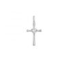MY iMenso ODM "Cross 19mm CZ" pendant (925/rhod-plated)