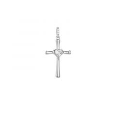 MY iMenso ODM "Cross 19mm CZ" pendant (925/rhod-plated)