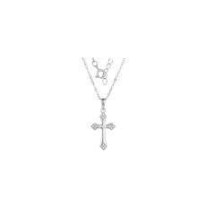 MY iMenso ODM "Cross 25mm CZ" pendant (925/rhod-plated)