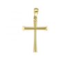 MY iMenso ODM "Cross 3D 31mm" pendant (925/0,5Mgold-plated)
