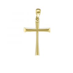 MY iMenso ODM "Cross 3D 31mm" pendant (925/0,5Mgold-plated)