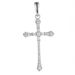 MY iMenso ODM "Cross Mary" pendant (925/rhod-plated)