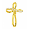 MY iMenso ODM "Cross Olivia" pendant (925/0,5Mgold-plated)
