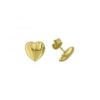 MY iMenso ODM "Cuore 11x11mm" earstuds (925/1Mgold-plated)