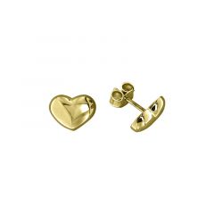 MY iMenso ODM "Cuore 11x8mm" earstuds (925/1Mgold-plated)