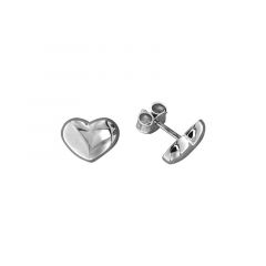 MY iMenso ODM "Cuore 11x8mm" earstuds (925/rhod-plated)