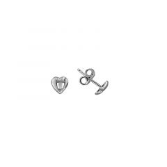 MY iMenso ODM "Cuore 6,5x6,5mm" earstuds (925/rhod-plated)