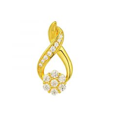 MY iMenso ODM "Curly roset" pendant (925/0,5Mgold-plated)