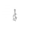 MY iMenso ODM "Dolpin CZ 15mm" necklace (925/rhod-plated)