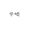 MY iMenso ODM "Dolpin CZ 9mm" earrings (925/rhod-plated)