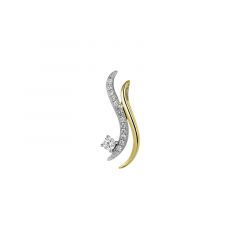 (delivery 4 weeks) MY iMenso ODM "Dopilina CZ" pendant 22mm (925/rhod/gold-plated)