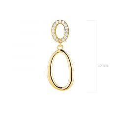 MY iMenso ODM "Doppio anello" pendant  (925/0,5Mgold-plated)