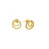 MY iMenso ODM "Double Turni" earring  (925/0,5Mgold-plated)
