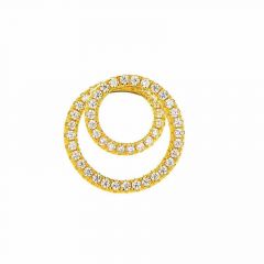 MY iMenso ODM "Double Turni" pendant (925/0,5Mgold-plated)