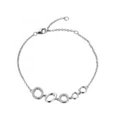 MY iMenso ODM "Fantasy Oval" bracelet (925/rhod-plated)