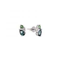 MY iMenso ODM "Festavia CZ" earstuds 10mm (925/rhod-plated)