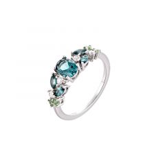 MY iMenso ODM "Festavia CZ" ring (925/rhod-plated) (choose your size)