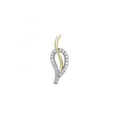 MY iMenso ODM "Foggola CZ" pendant 21,5mm (925/rhod/gold-plated)