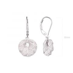 MY iMenso ODM "Foglia" earrings  (925/rhod-plated)