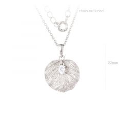 MY iMenso ODM "Foglia" pendant (925/rhod-plated)