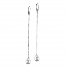 MY iMenso ODM "FWP 12*17mm" 12cm earshooks (925/rhod-plated)