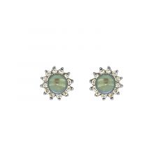 MY iMenso ODM "FWP 6mm black pearl" 9mm earstuds (925/0,5Mgold-plated)