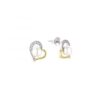 MY iMenso ODM "FWP Cuore" earstuds (925/rhod/gold-plated)