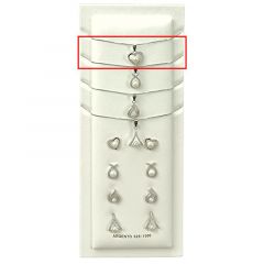 MY iMenso ODM "FWP model 1" necklace (925/0.5Mrhod-plated) 40+3cm