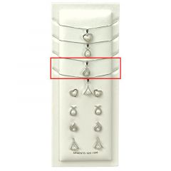 MY iMenso ODM "FWP model 3" necklace (925/0.5Mrhod-plated) 40+3cm